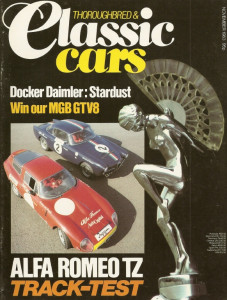 THOROUGHBRED & CLASSIC CARS 1983 NOV - ALFA TZ, MR RACER